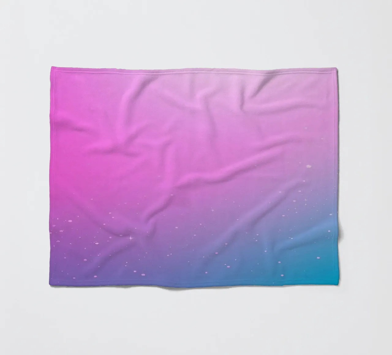background with gradient colors and sparkling elements fleece blanket by DesignDoodle