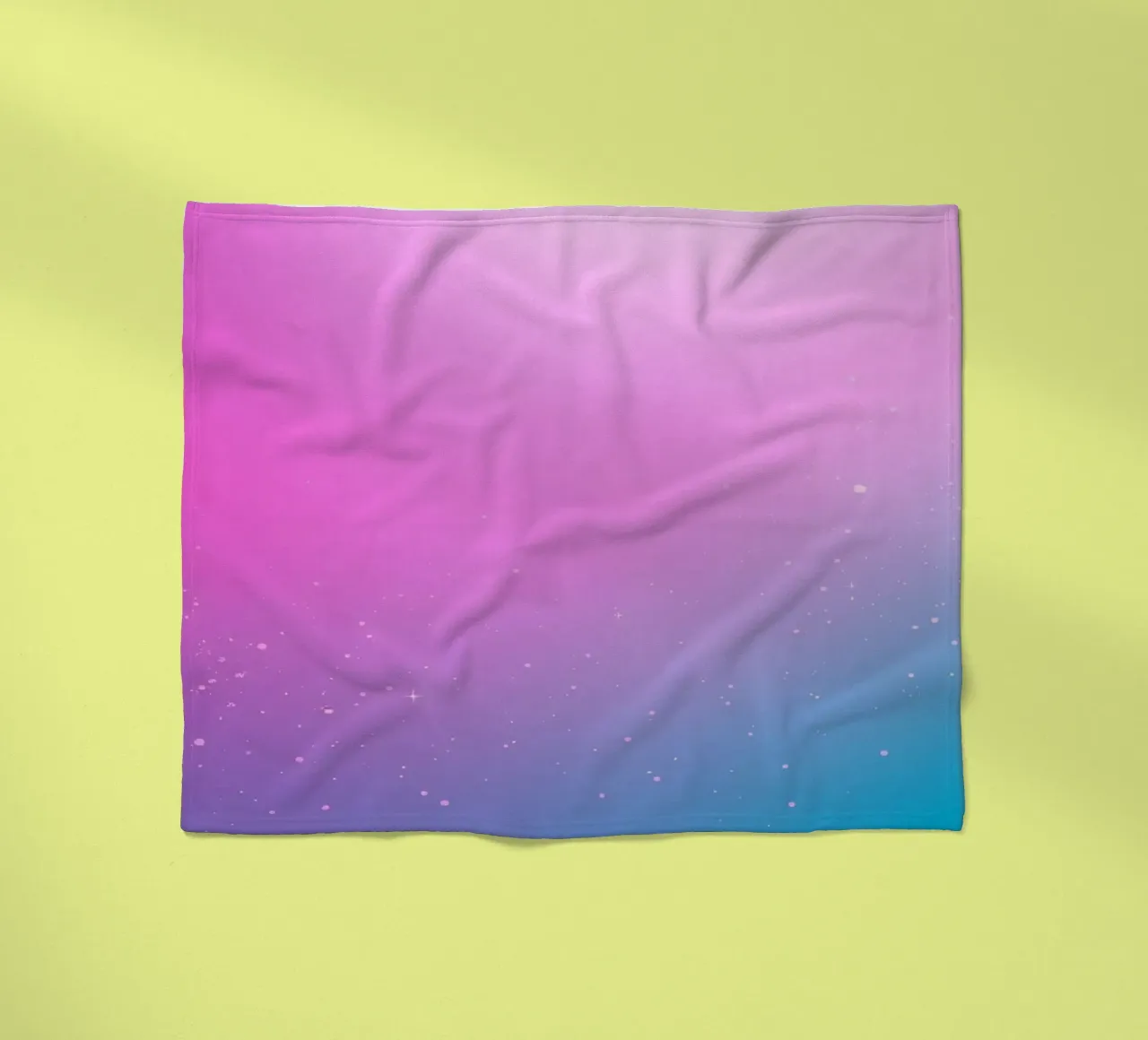 background with gradient colors and sparkling elements fleece blanket by DesignDoodle