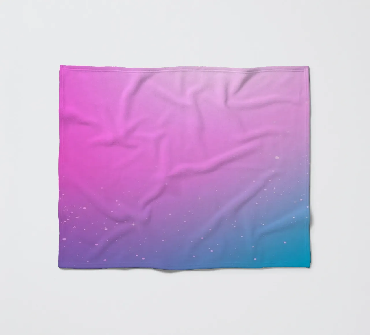 background with gradient colors and sparkling elements fleece blanket by DesignDoodle