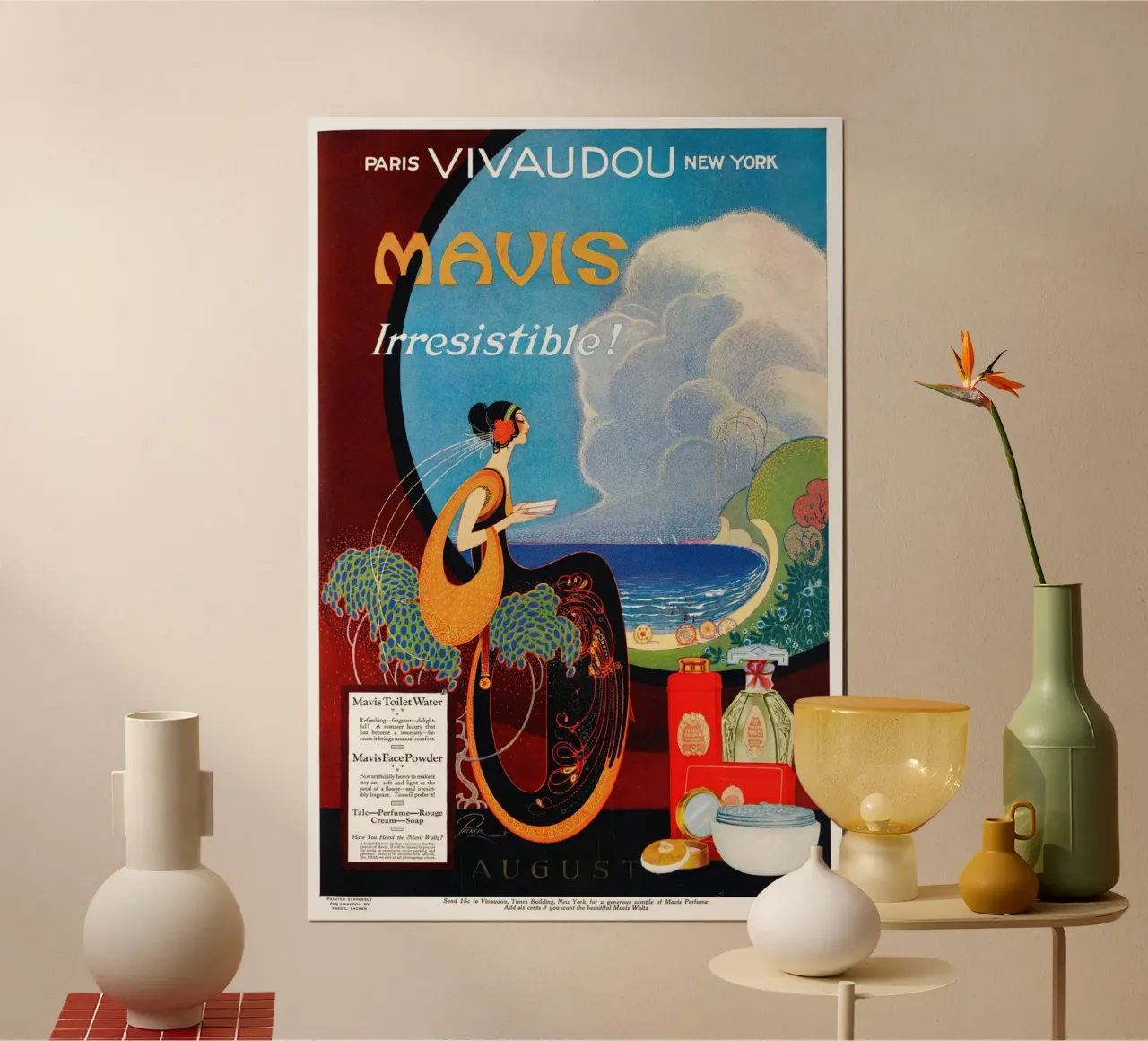 Parker - Vivaudous s'Mavis Irresistible No.2 carta hahnemühle da Old Masters