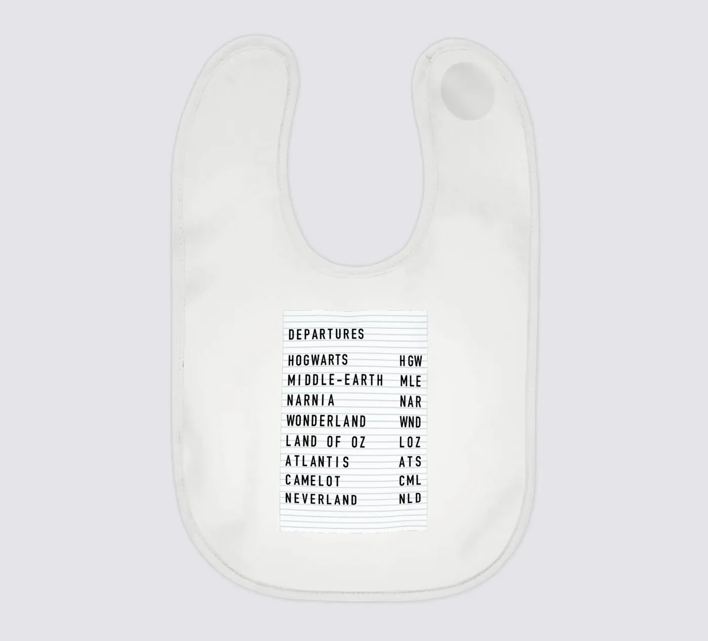 Fantasy Destinations Babylätzchen von daylight design studio