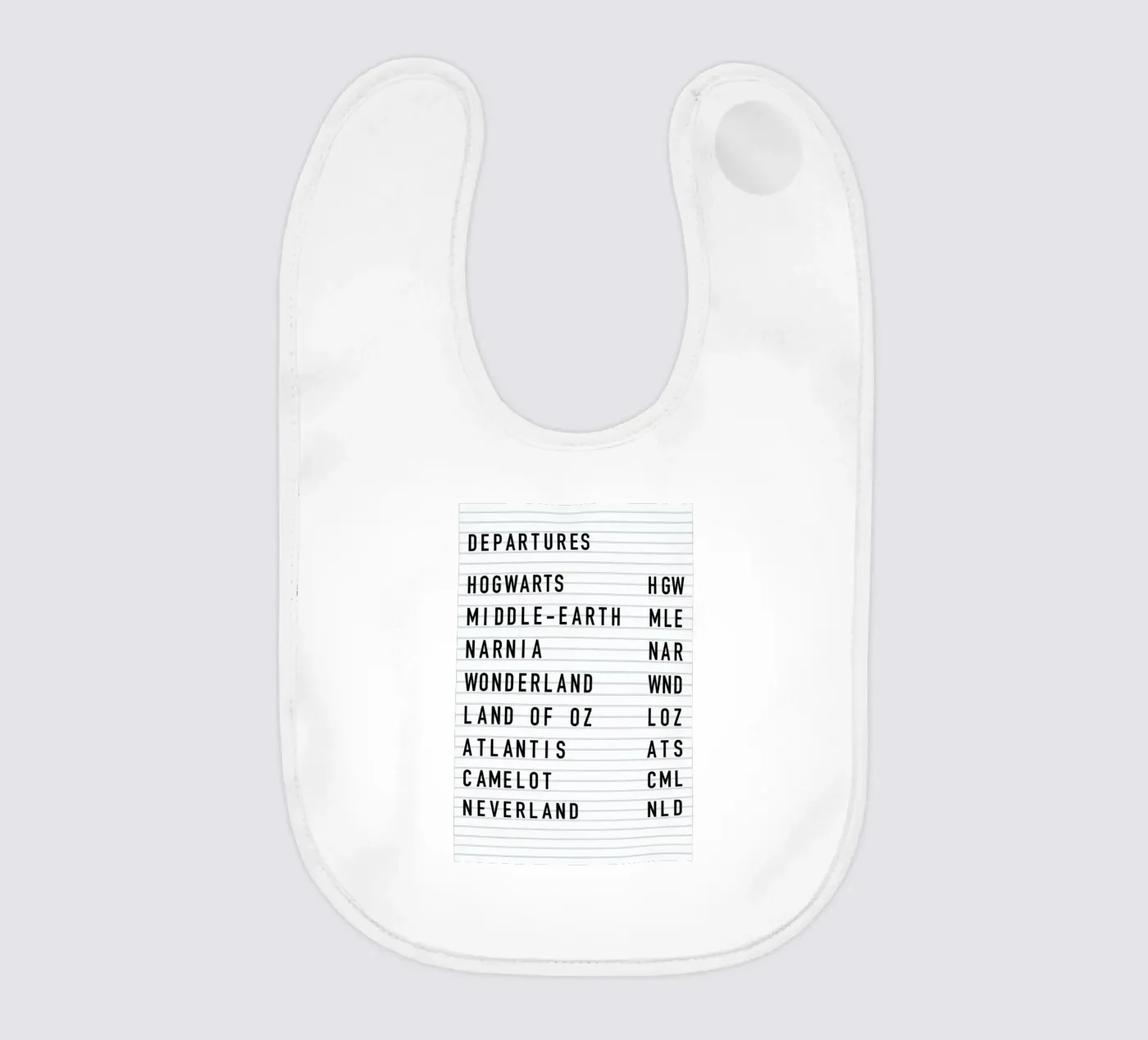 Fantasy Destinations bavaglino da daylight design studio