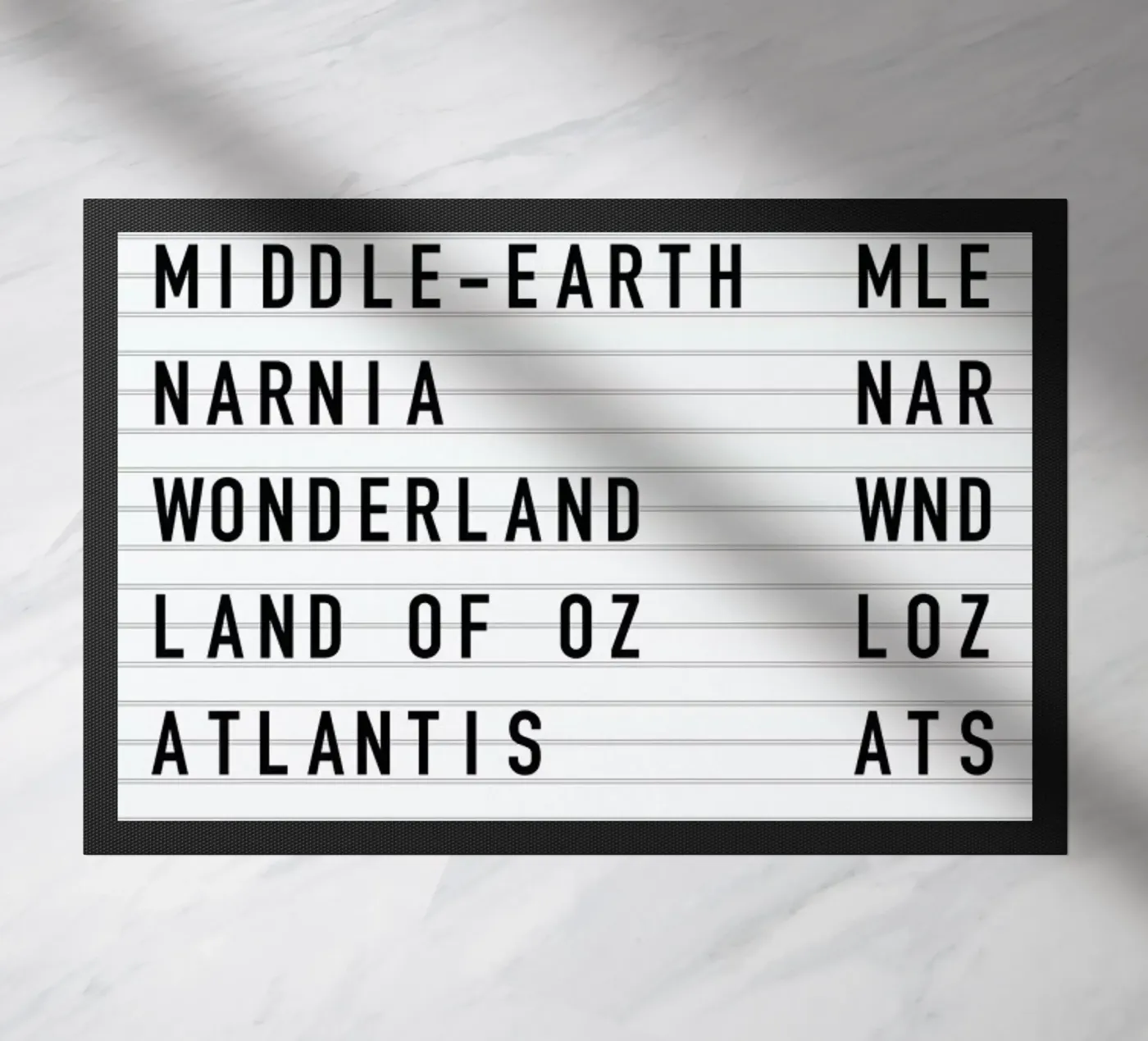 Fantasy Destinations Fußmatte von daylight design studio