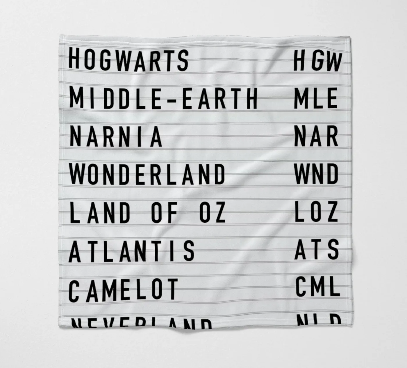 Fantasy Destinations Fleecedecke von daylight design studio
