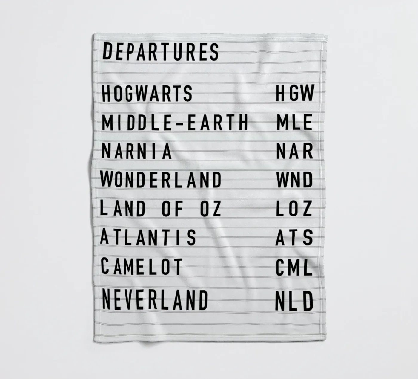 Fantasy Destinations Fleecedecke von daylight design studio