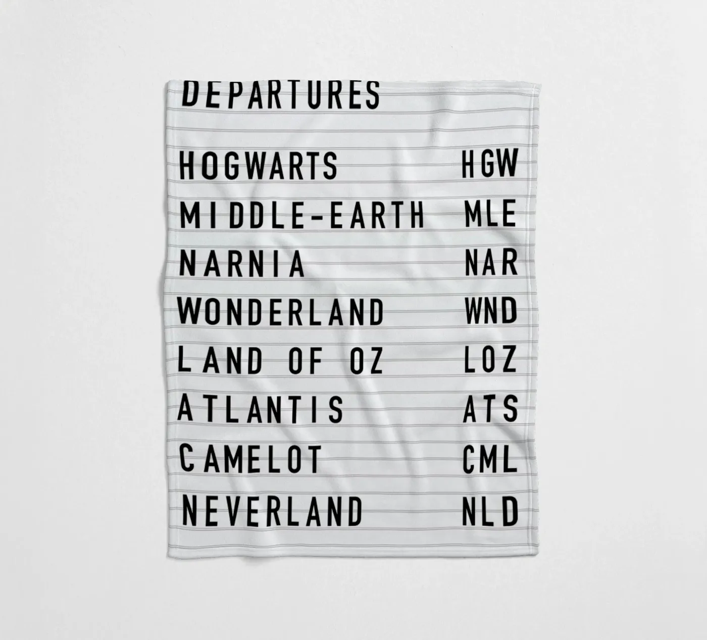 Fantasy Destinations Fleecedecke von daylight design studio