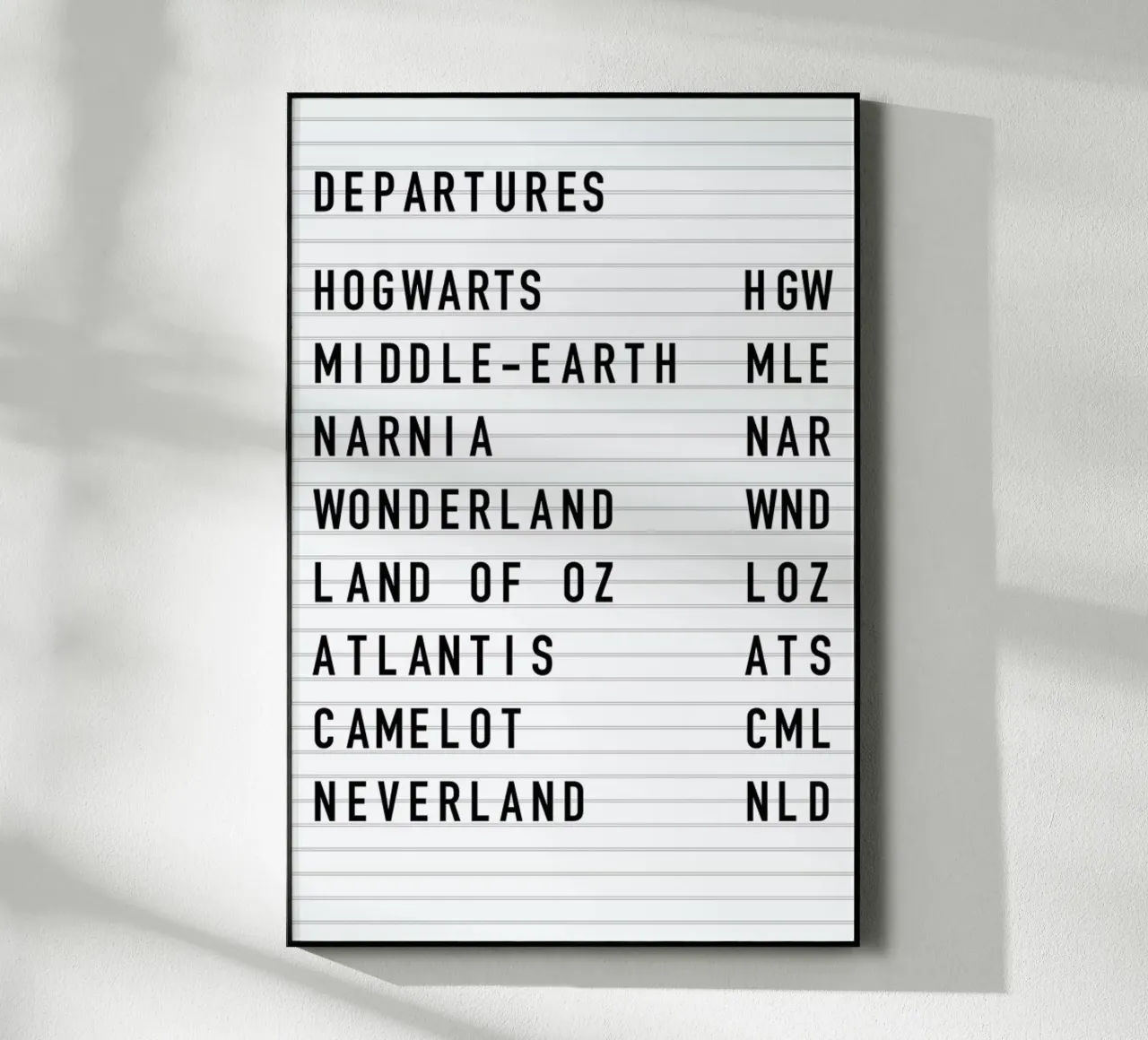 Fantasy Destinations plexiglass da daylight design studio