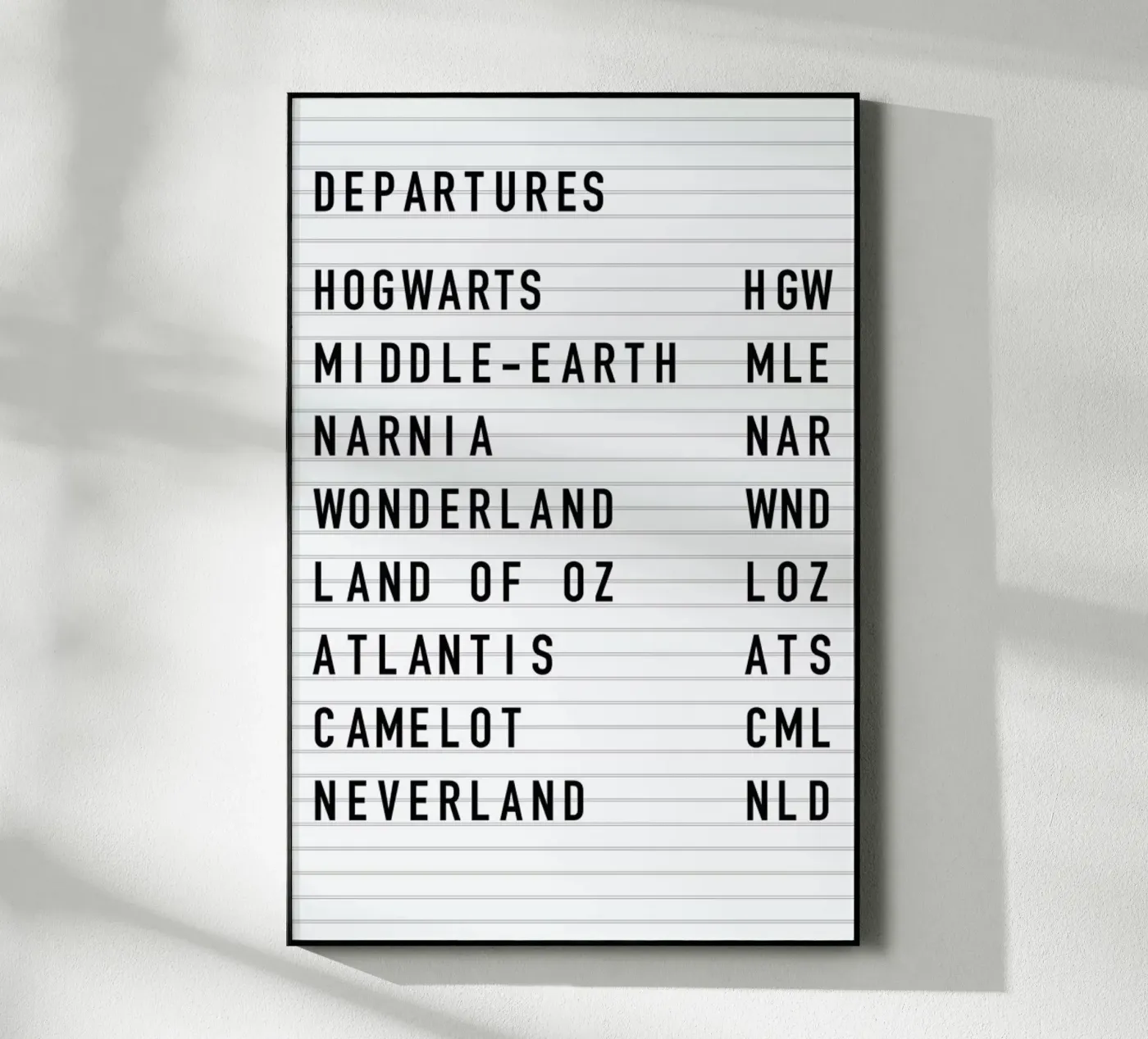 Fantasy Destinations plexiglass da daylight design studio