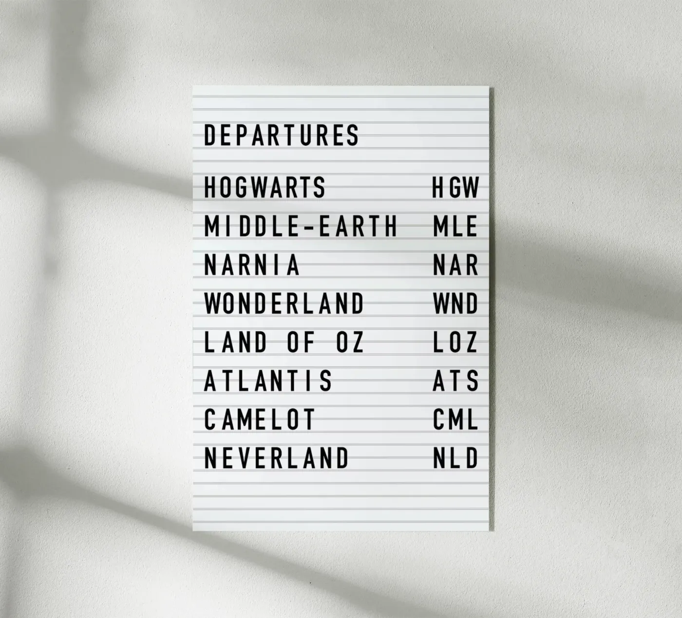 Fantasy Destinations plexiglas de daylight design studio