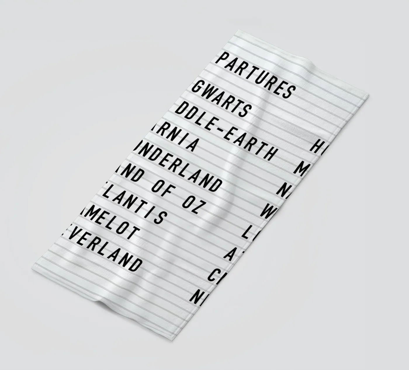 Fantasy Destinations strandhanddoek van daylight design studio