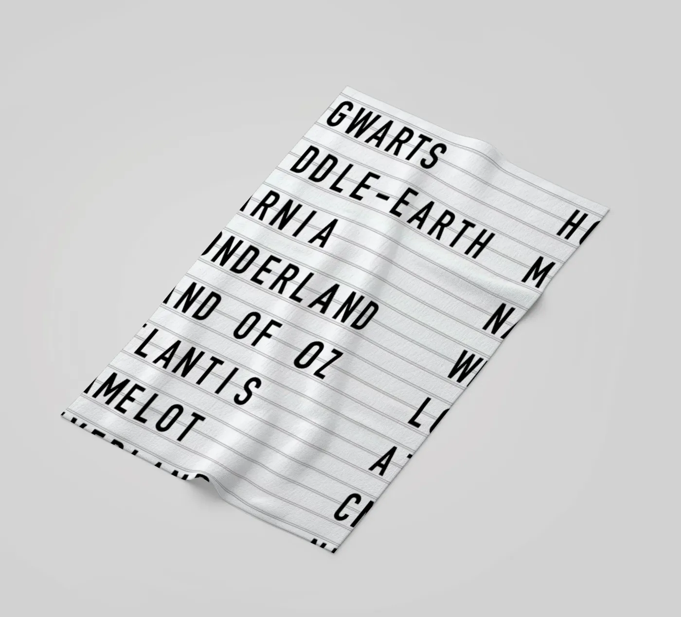 Fantasy Destinations strandhanddoek van daylight design studio