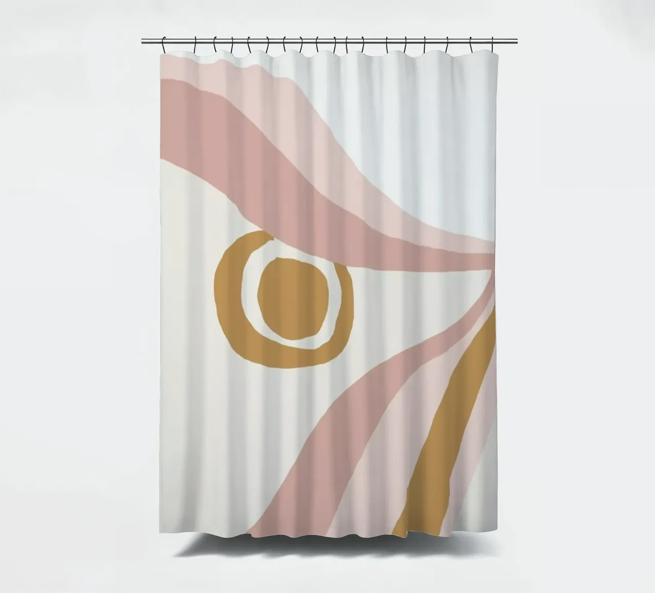 Meliades shower curtain by Charlotte Winter