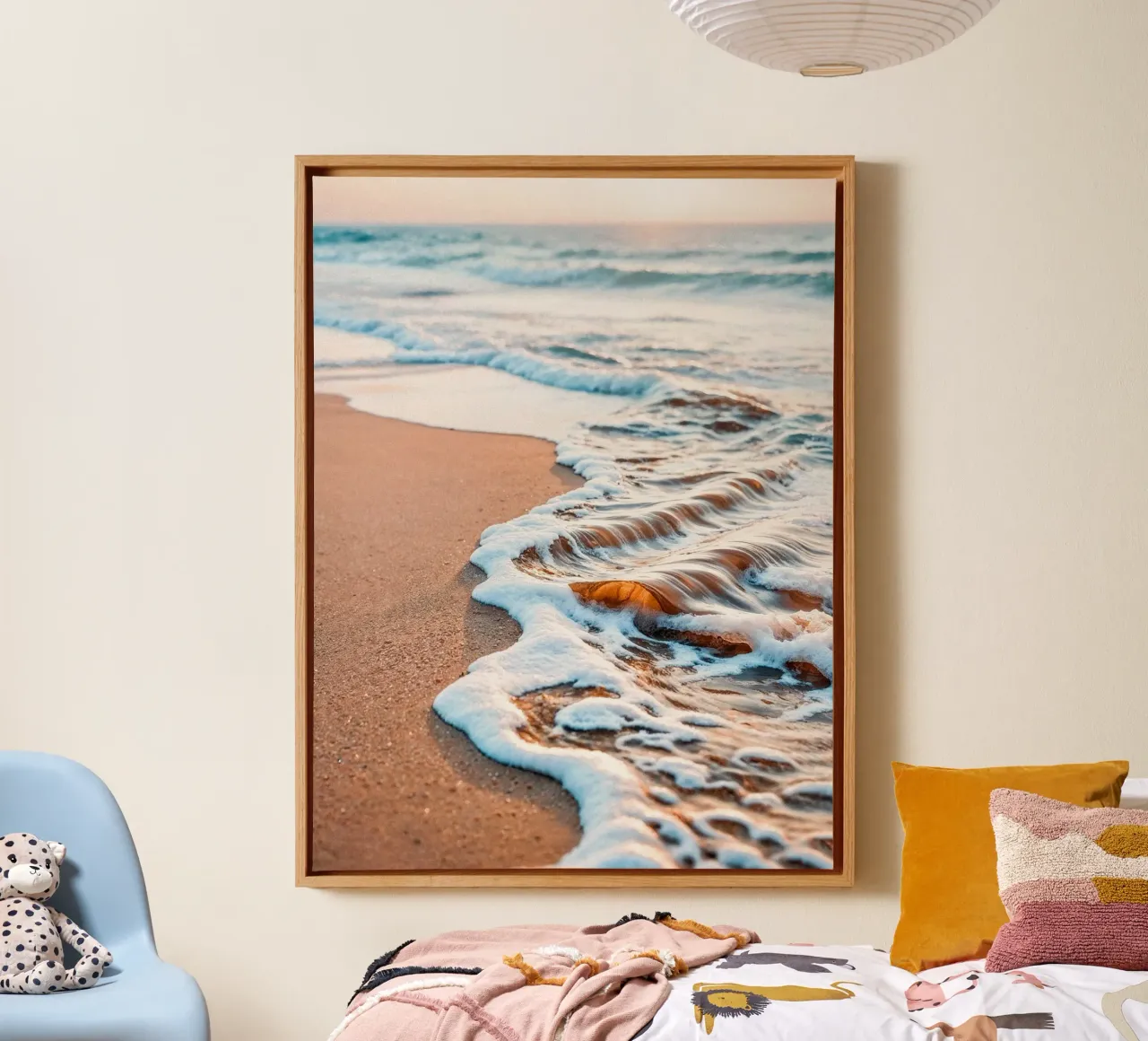 Saltwater Serenity canvas by BLICKPUNKT