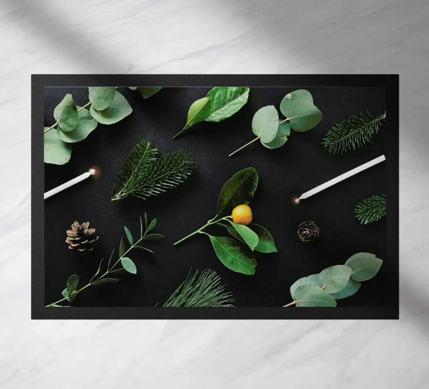 Christmas Pattern doormat by neon* fotografie