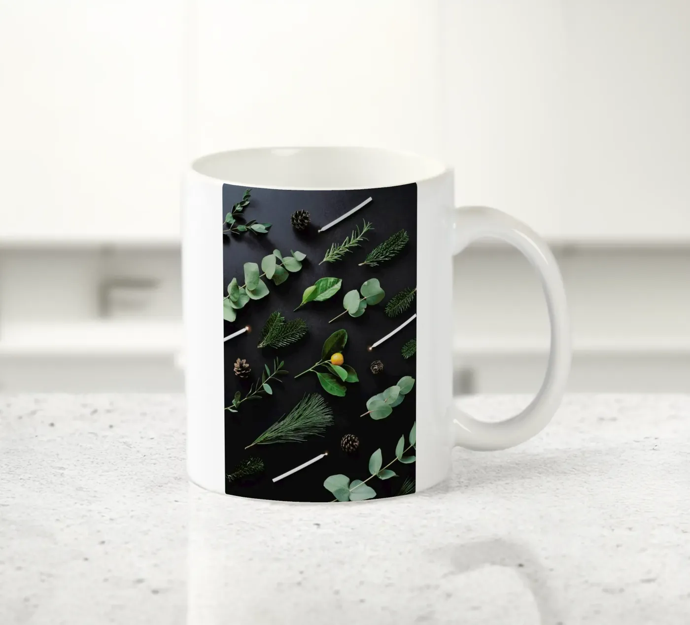Christmas Pattern ceramic mug by neon* fotografie