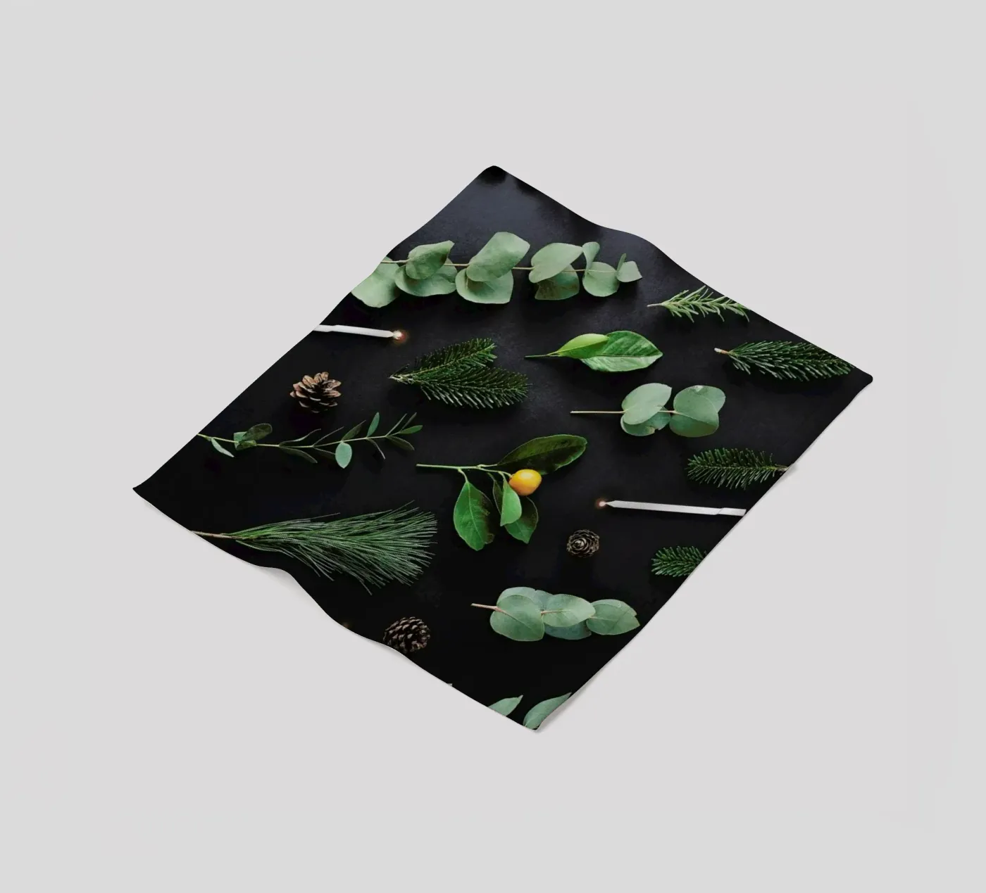 Christmas Pattern fleece blanket by neon* fotografie