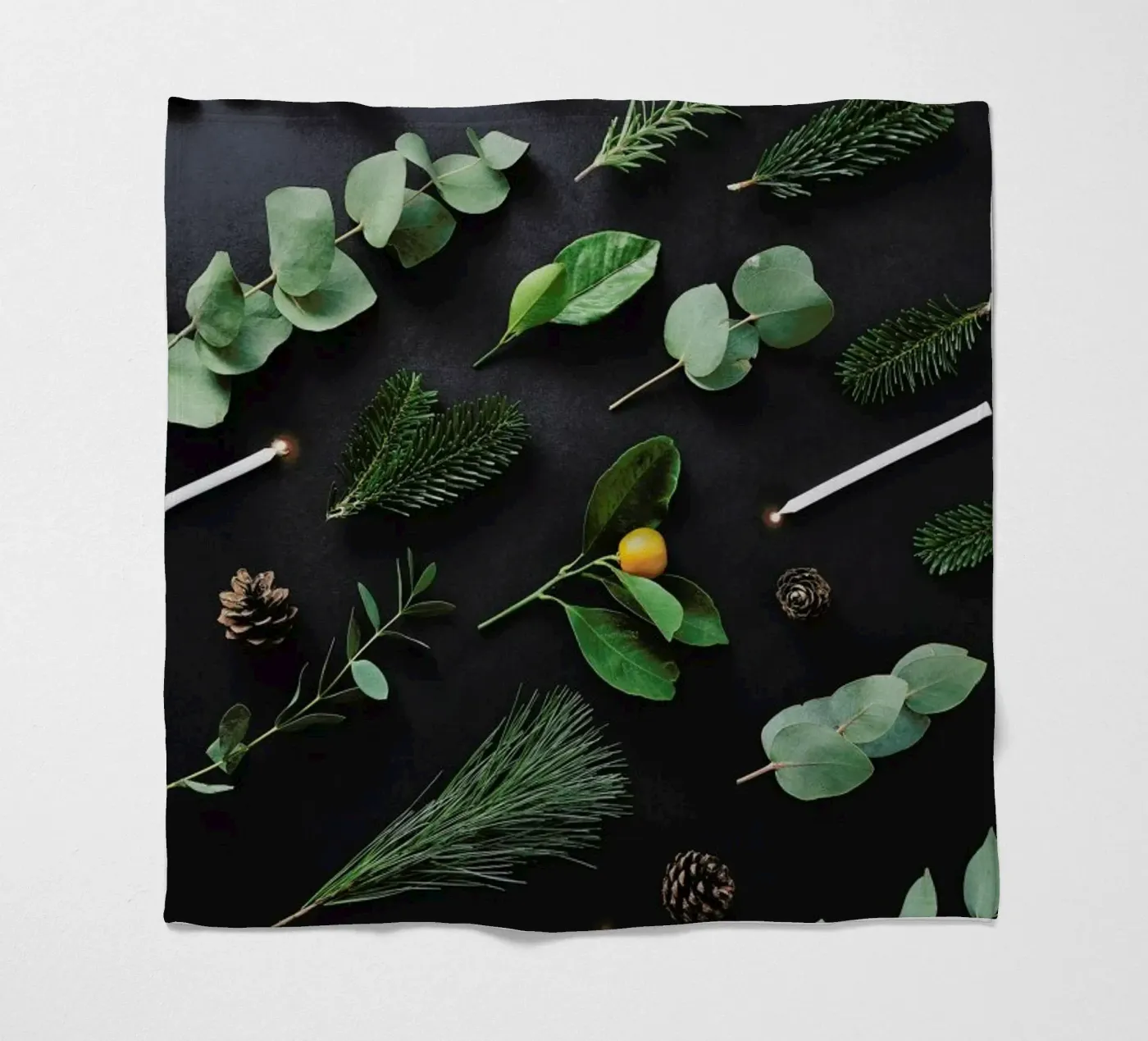 Christmas Pattern fleece blanket by neon* fotografie