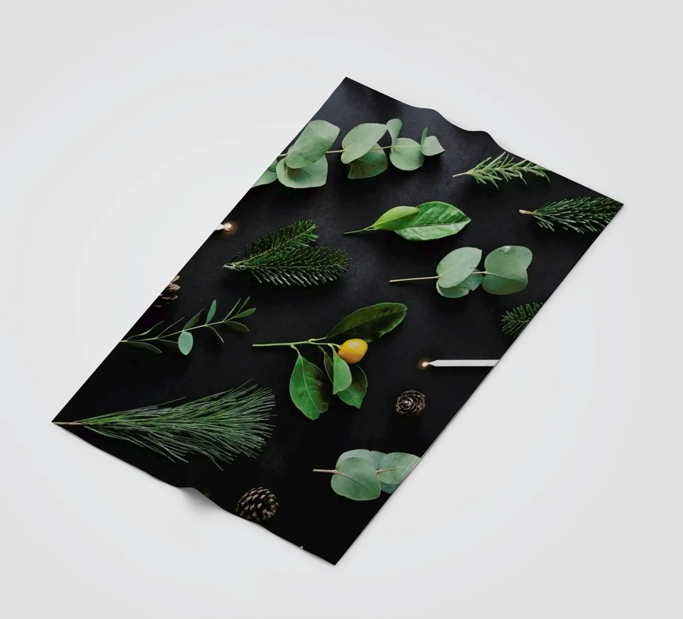 Christmas Pattern fleece blanket by neon* fotografie
