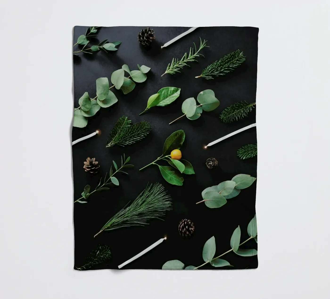 Christmas Pattern fleece blanket by neon* fotografie