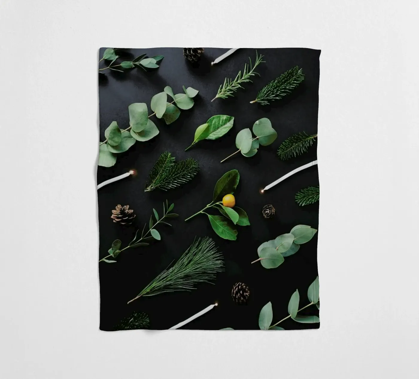 Christmas Pattern fleece blanket by neon* fotografie