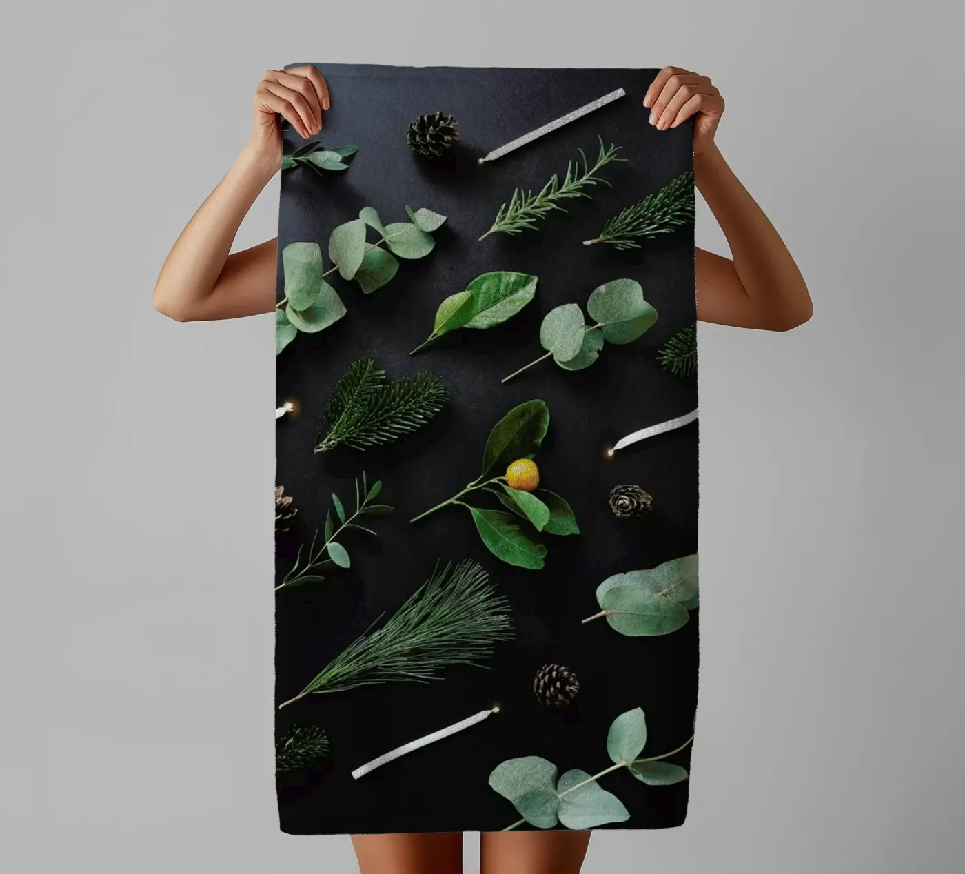 Christmas Pattern towel by neon* fotografie