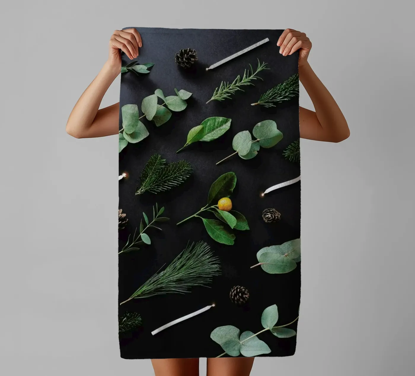 Christmas Pattern badhanddoek van neon* fotografie