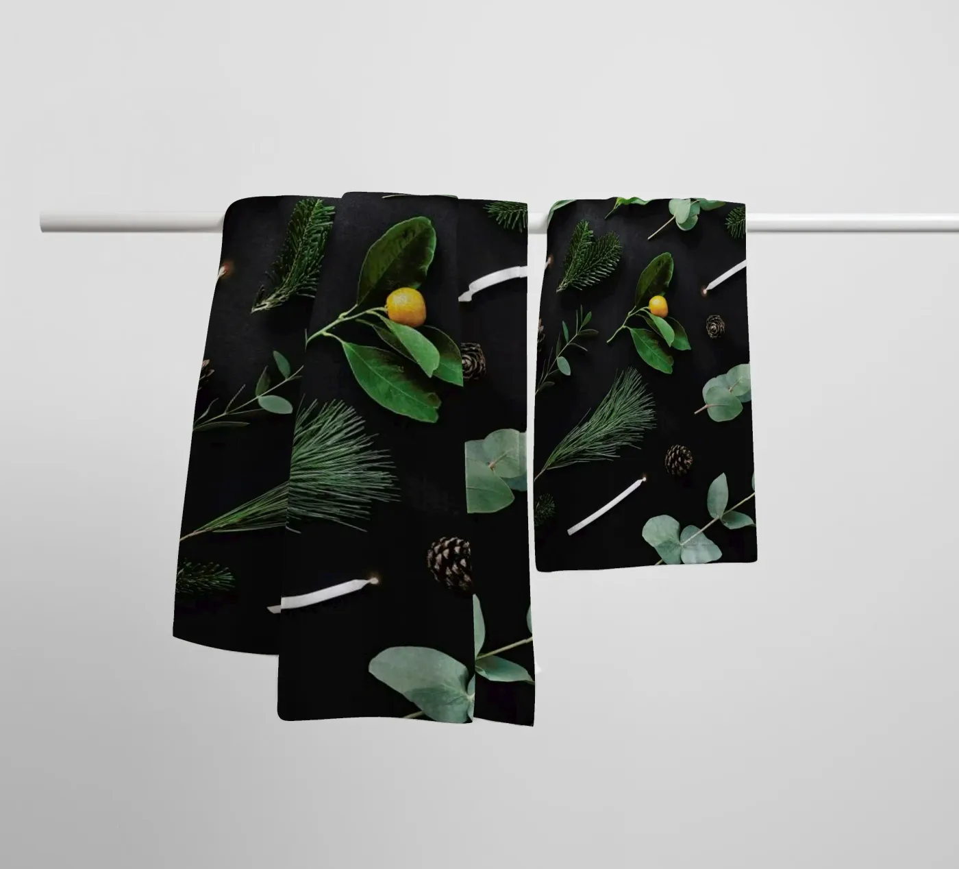 Christmas Pattern towel by neon* fotografie
