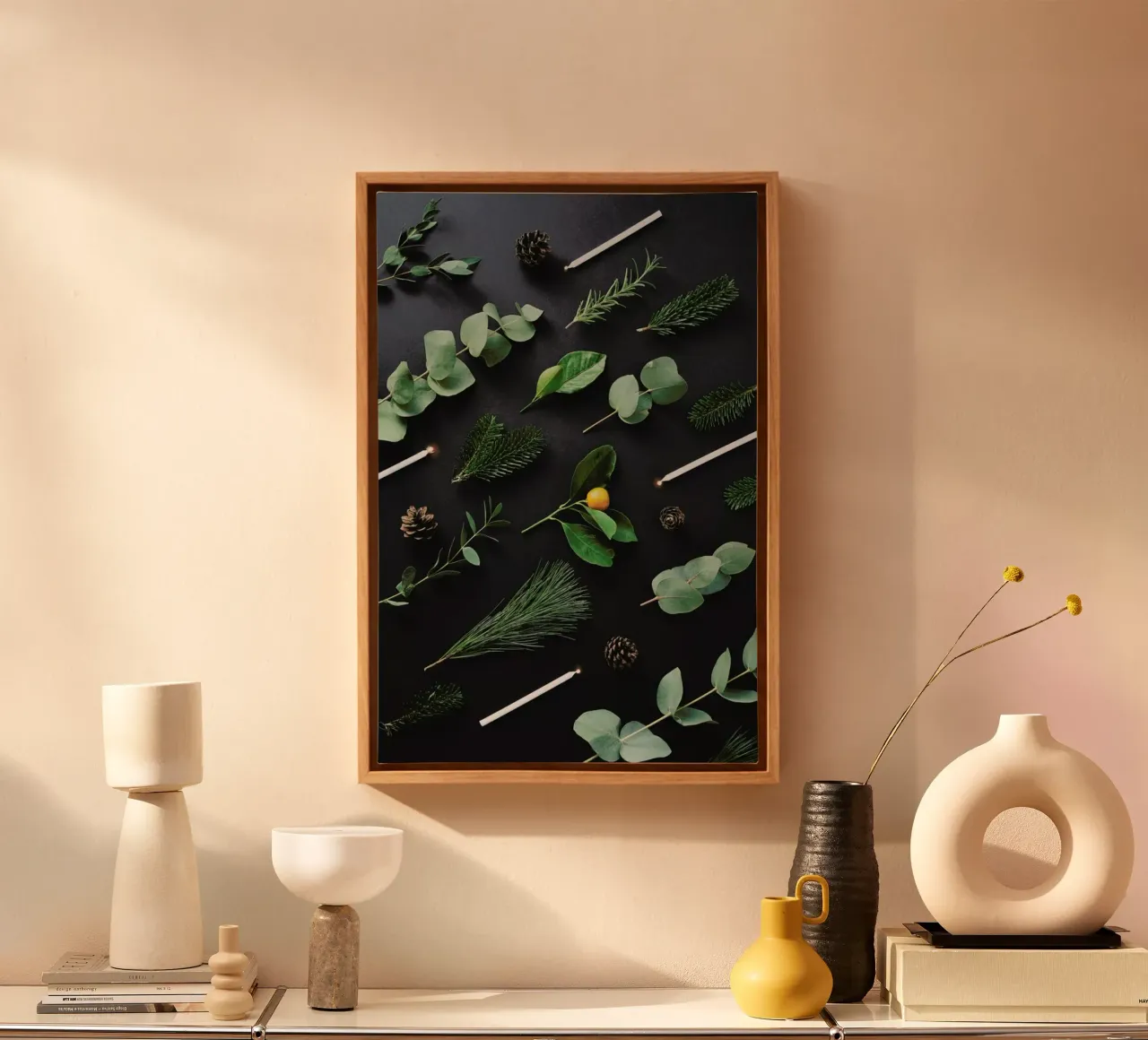 Christmas Pattern tela da neon* fotografie