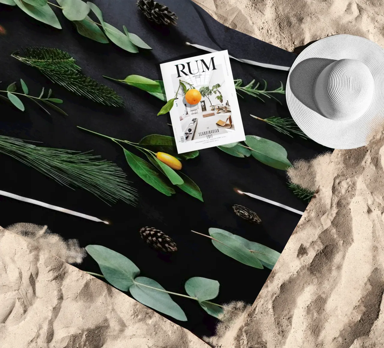 Christmas Pattern telo mare da neon* fotografie