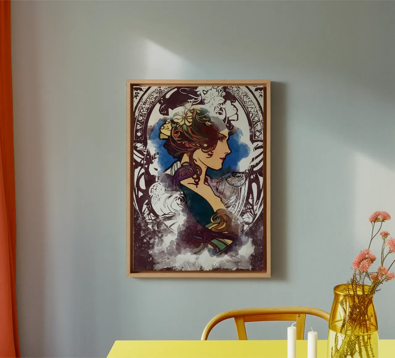 Art Nouveau canvas by diedrich
