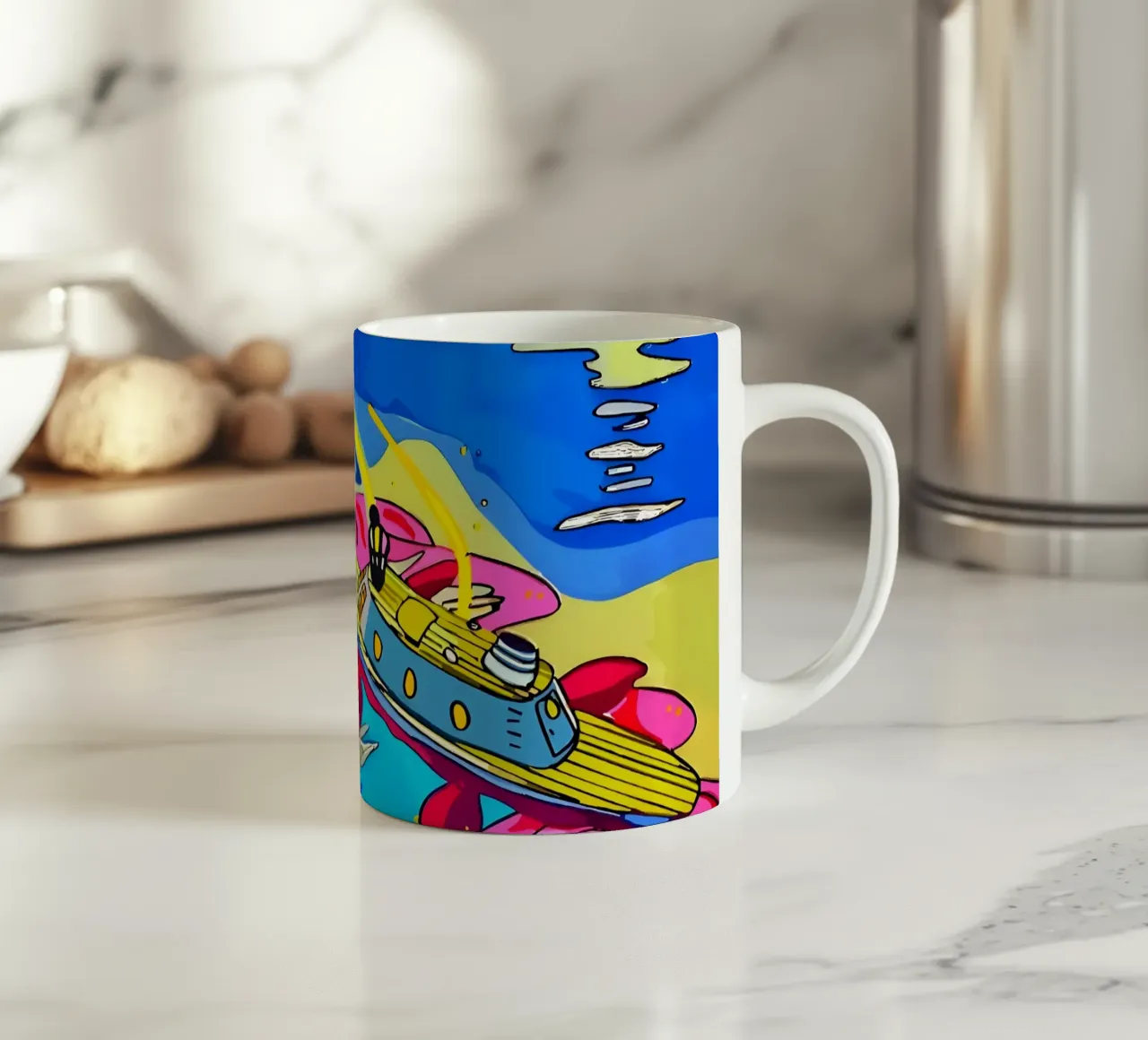 Sogni di corallo🐟🌊 tazza in ceramica da Eni Brandon