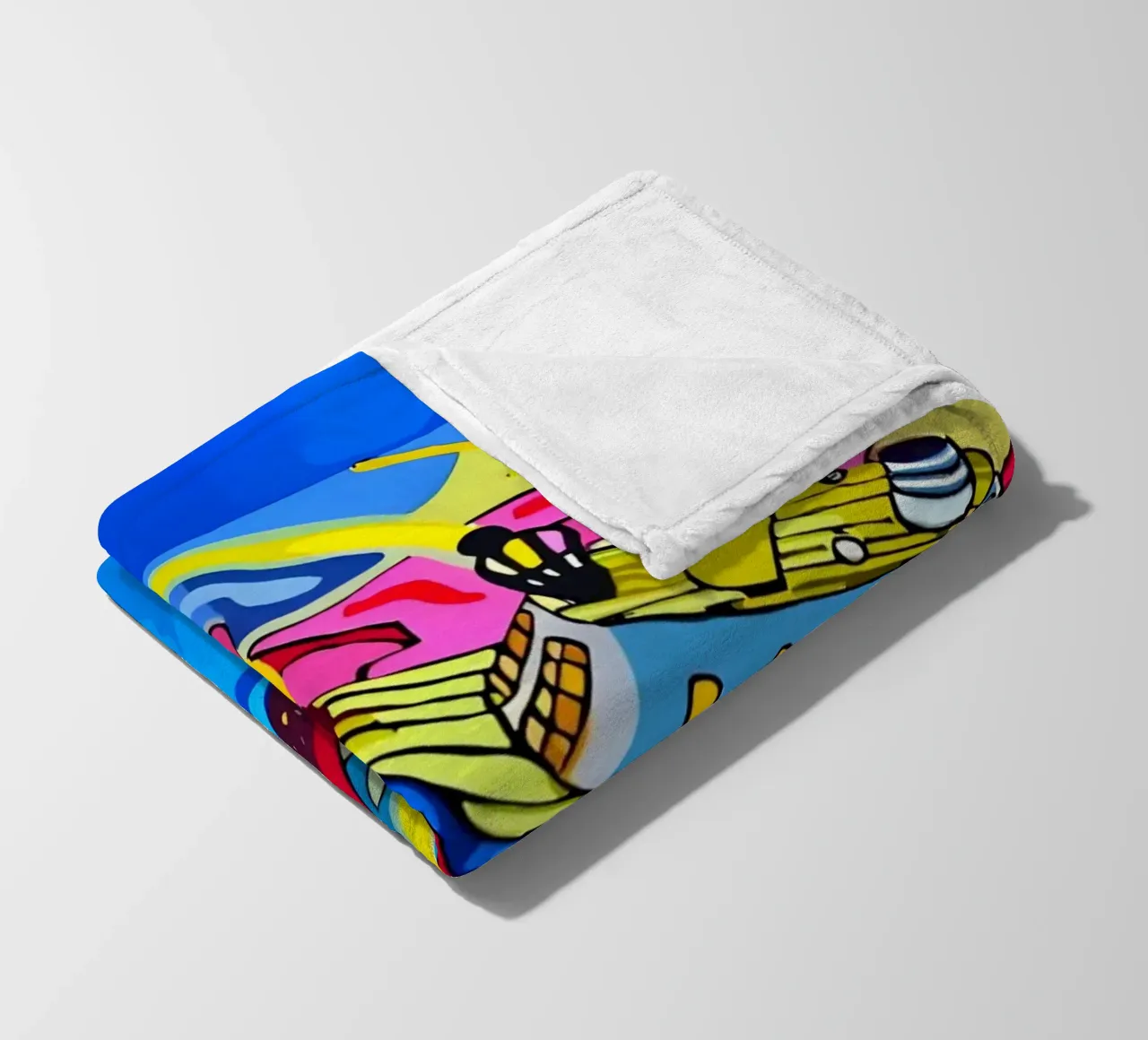 Coral Dreams🐟🌊 fleece blanket by Eni Brandon