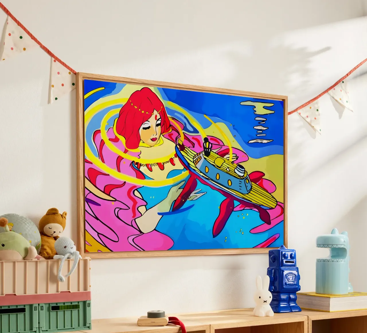 Korallenträume🐟🌊 Acryl-Glas von Eni Brandon