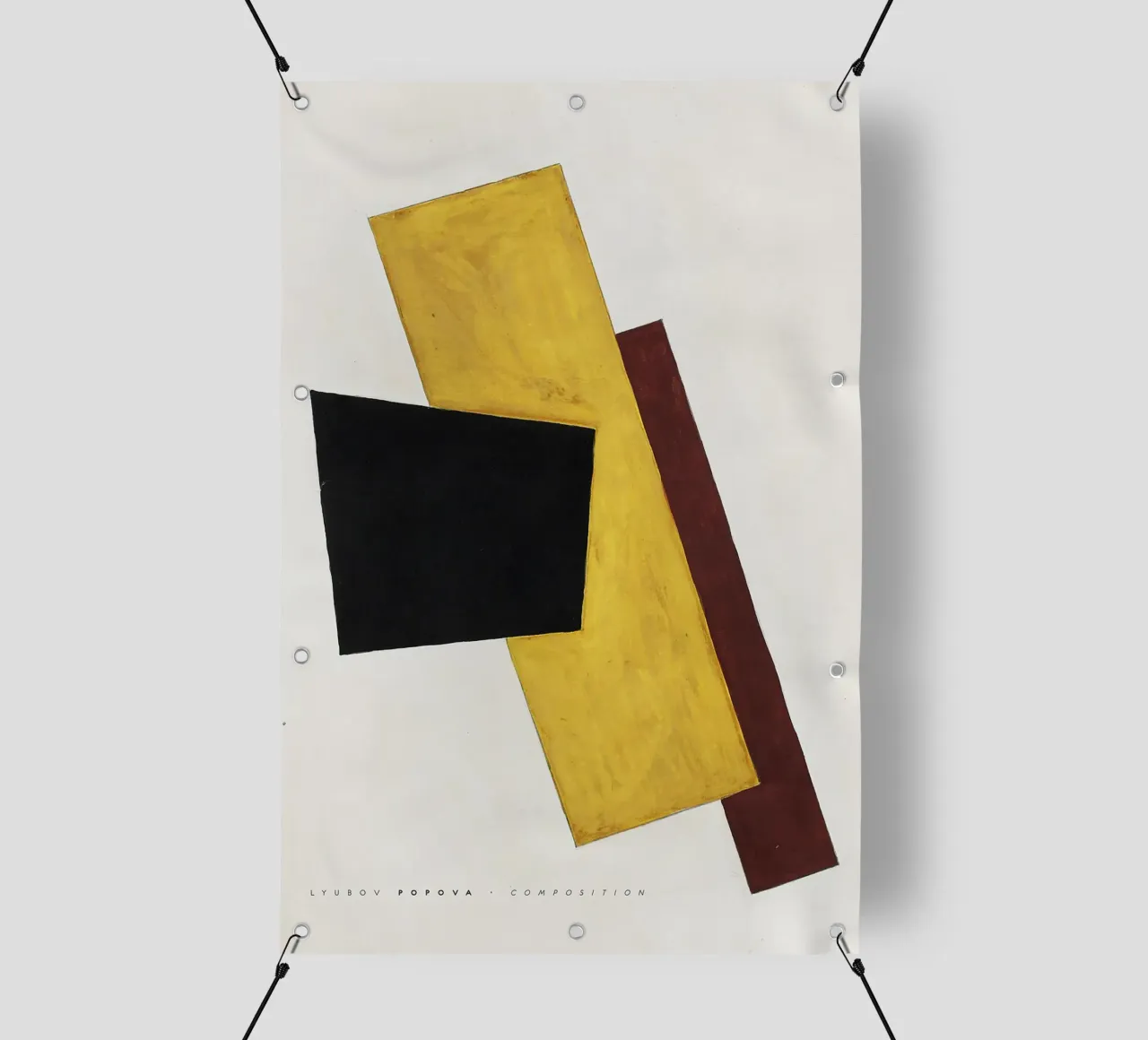 Popova Lyubov - Composizione telo in pvc da Old Masters