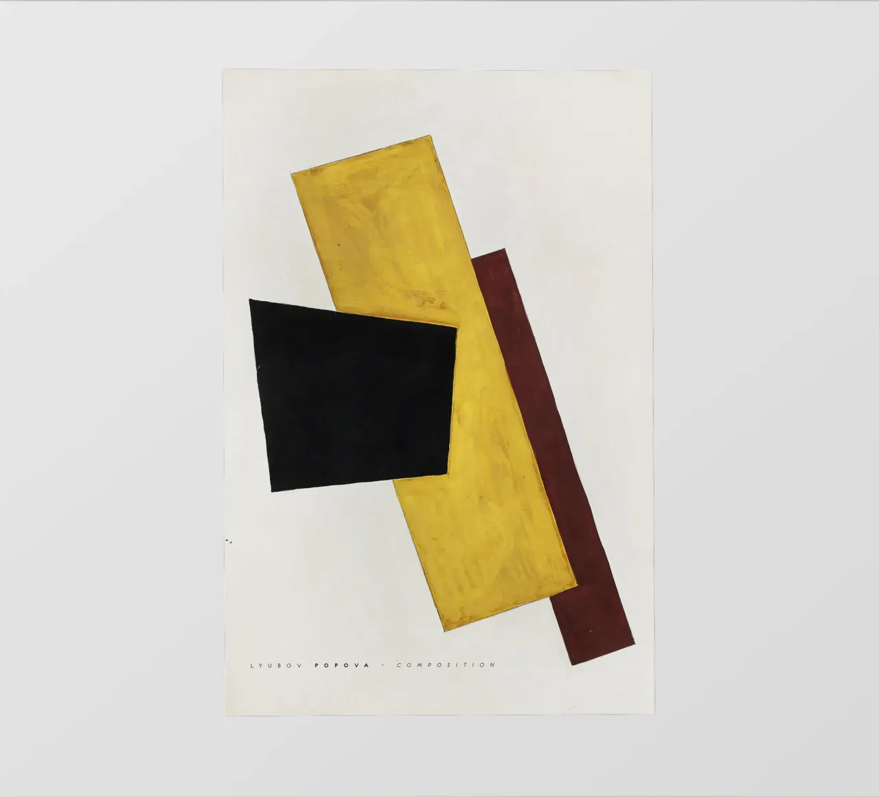 Popova Lyubov - Composizione telo in pvc da Old Masters