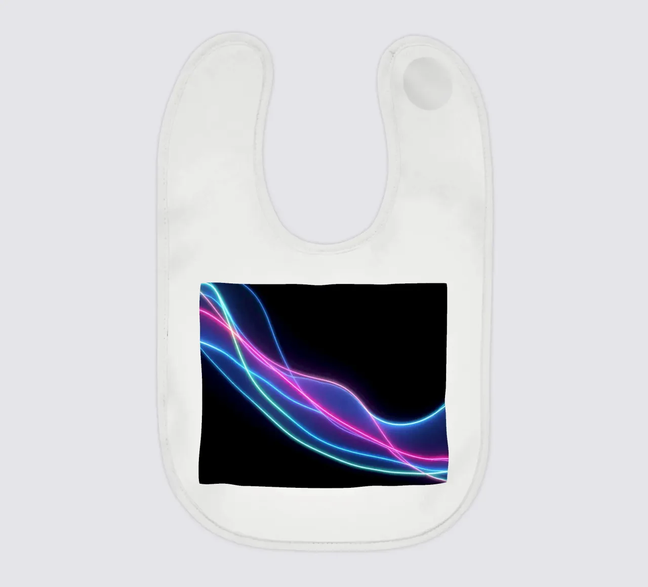 Sfondo astratto con linee colorate e fluide, onde bavaglino da DesignDoodle