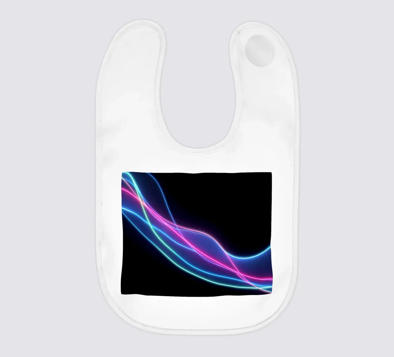 Sfondo astratto con linee colorate e fluide, onde bavaglino da DesignDoodle