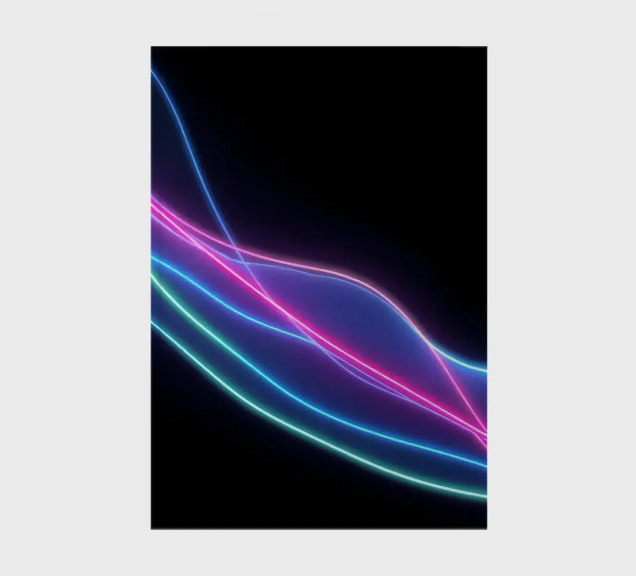 Sfondo astratto con linee colorate e fluide, onde diario da DesignDoodle