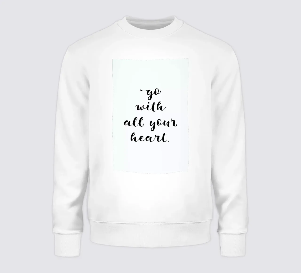 All Your Heart sudadera de typed