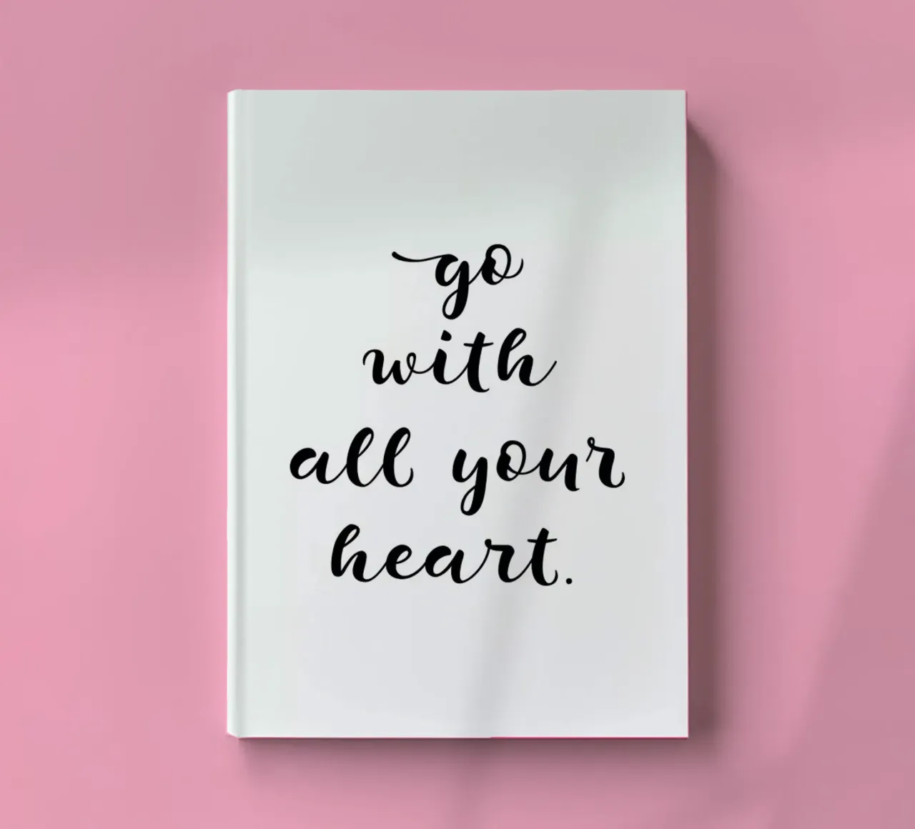 All Your Heart notebook by typed