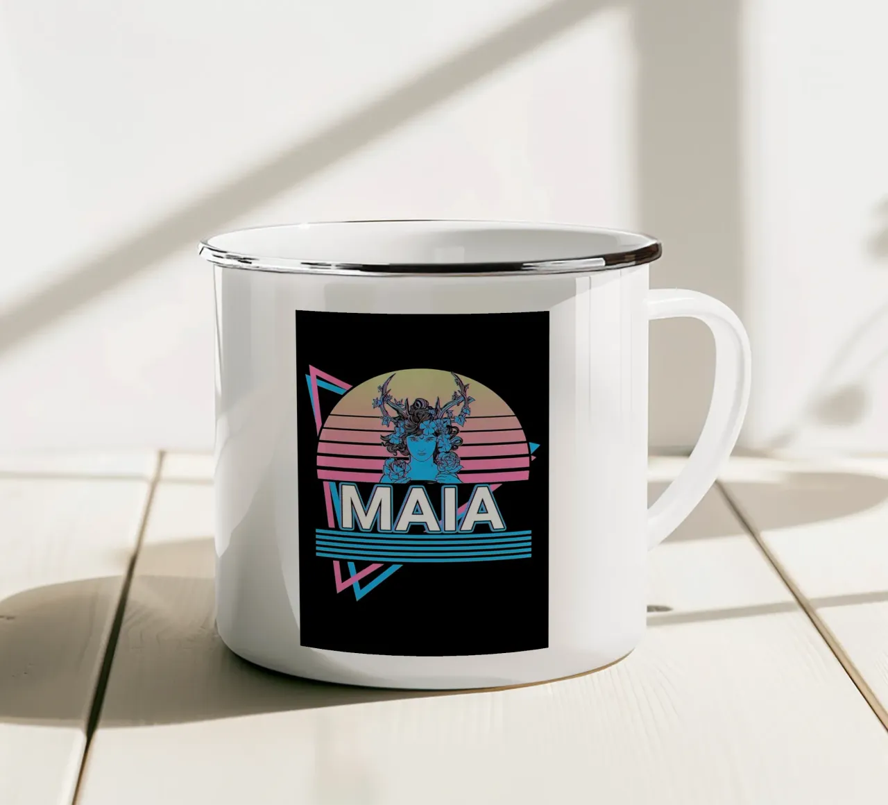 Maia Greco antico M tazza in smalto da diedrich