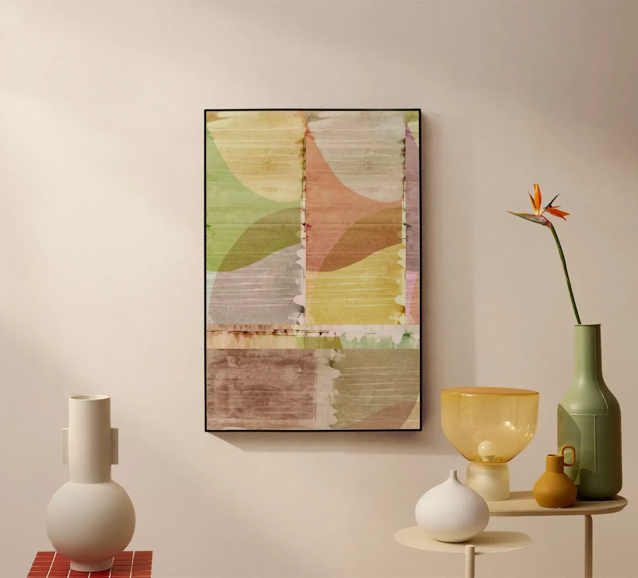 Toni tranquilli 1 plexiglass da Cartissi