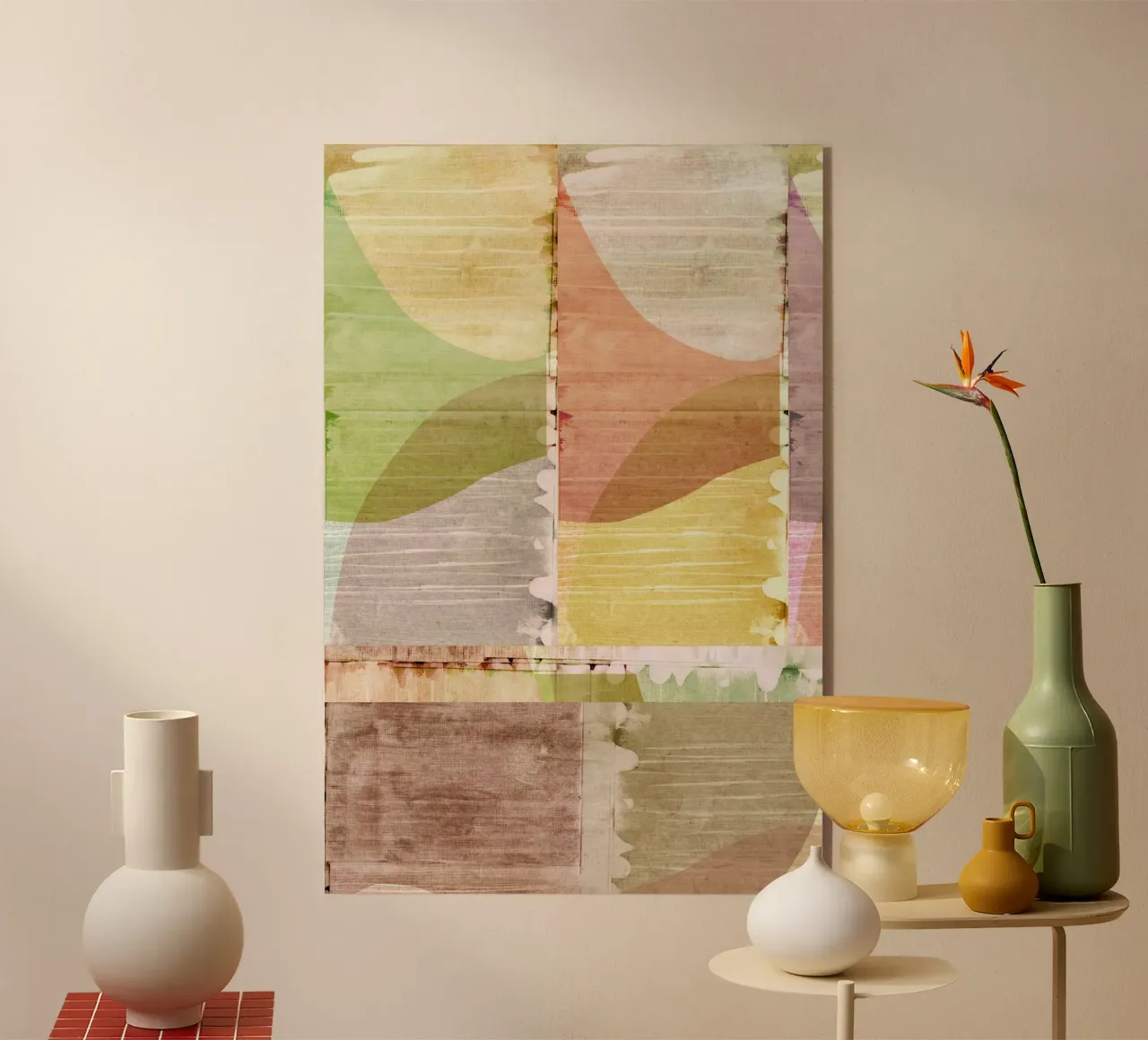 Toni tranquilli 1 plexiglass da Cartissi