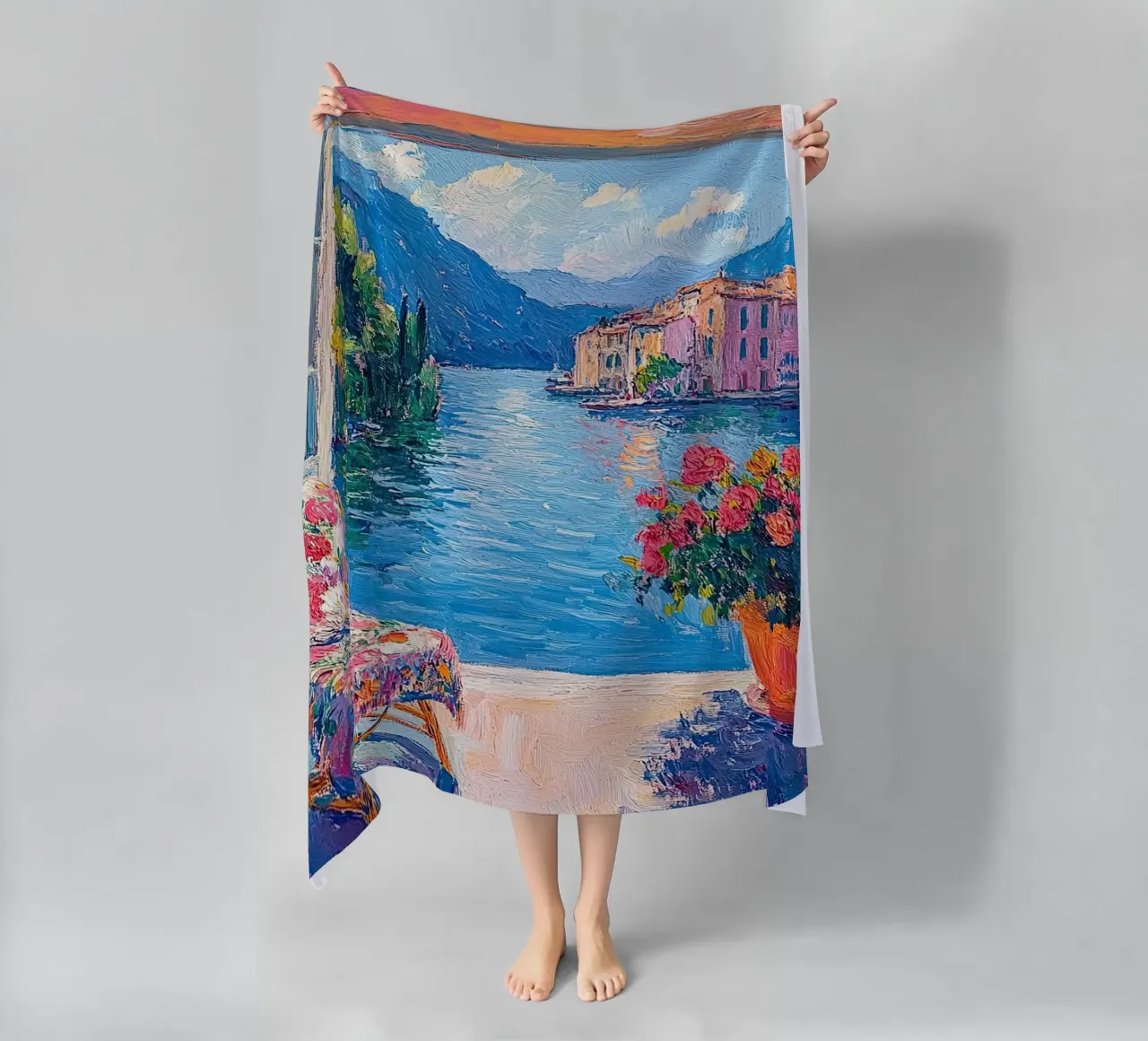Henri Matisse ispira "La gioia di vivere telo mare da Nikis Art Studio