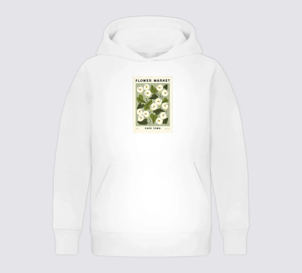 Flower Market No 12 kids hoodie by diedrich