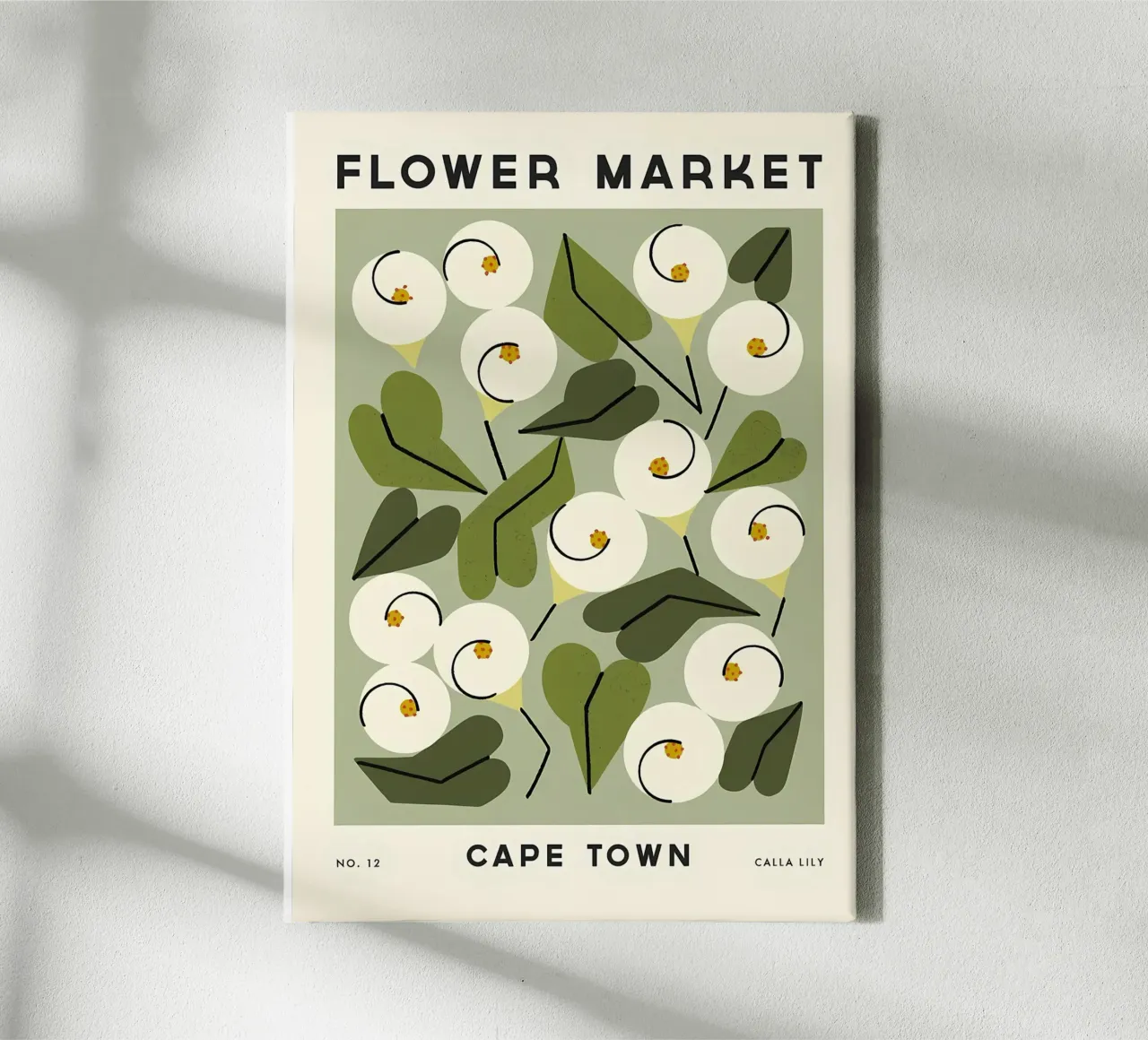 Flower Market No 12 canvas by diedrich