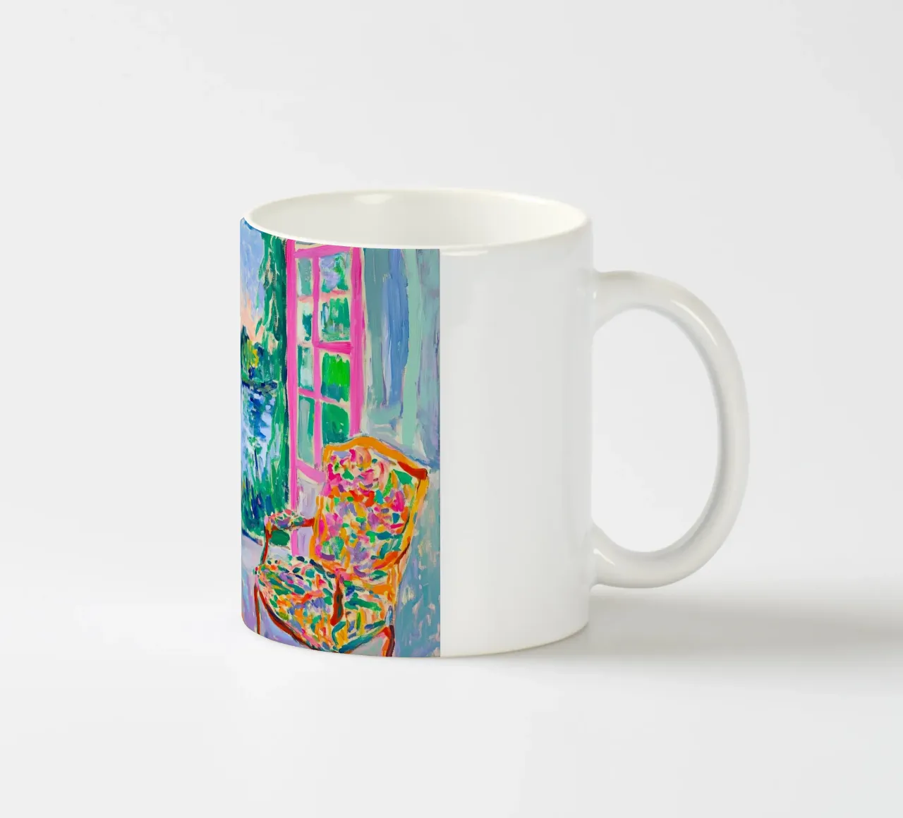 Henri Matisse ispira "Nel giardino del fauvismo". tazza in ceramica da ArtByNiki