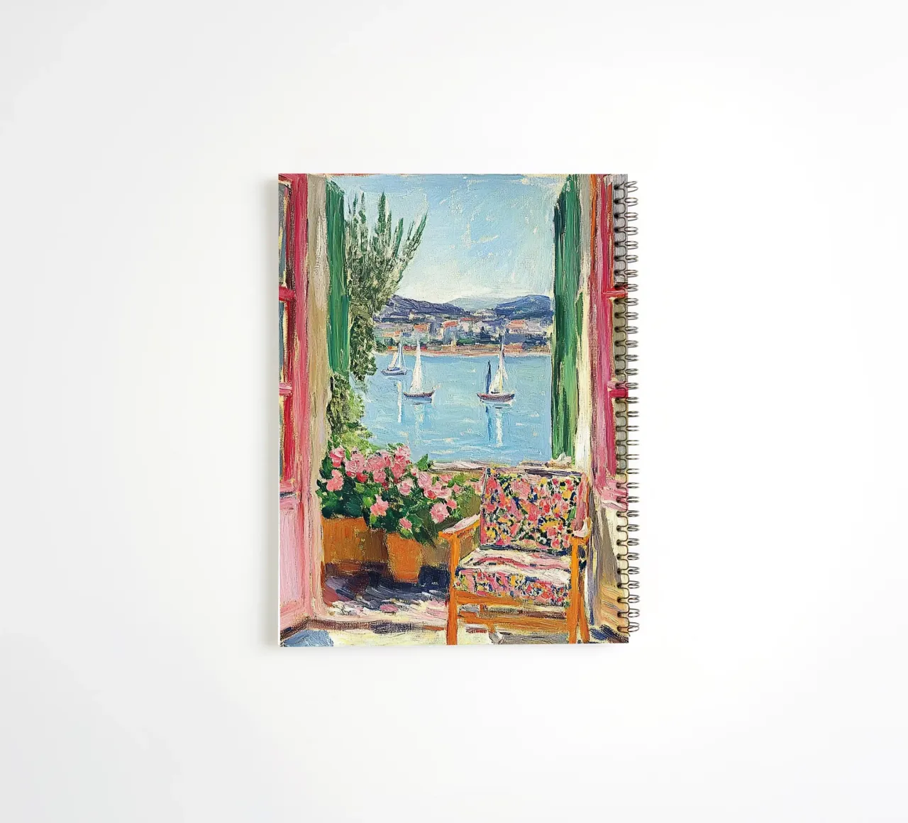Matisse inspiriert "Sonnenlicht in Nizza" Ringbuch von ArtByNiki