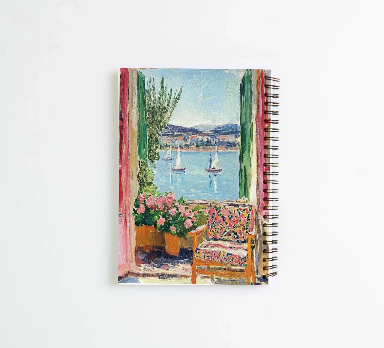 Matisse inspiriert "Sonnenlicht in Nizza" Ringbuch von ArtByNiki