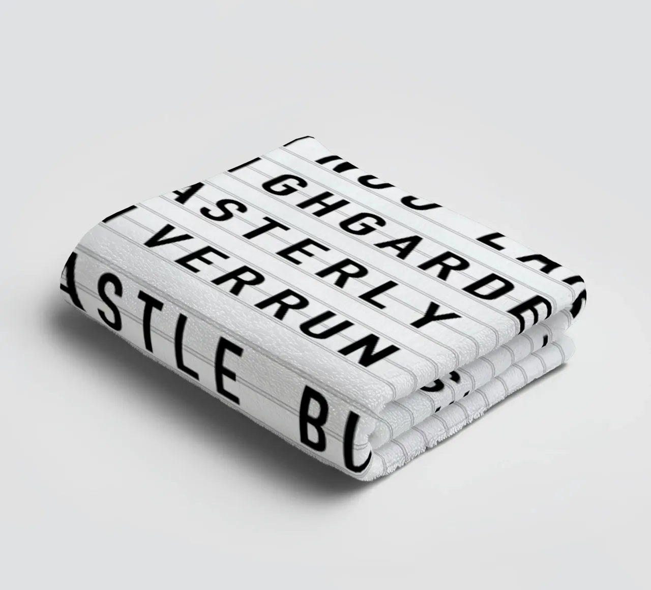 Game of Thrones Destinations towel by daylight design studio
